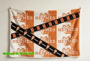 Luxury Hermès Pattern Flannel Throw Blanket IMG_5116